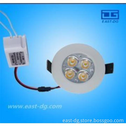 4w pretty led recessed down lights